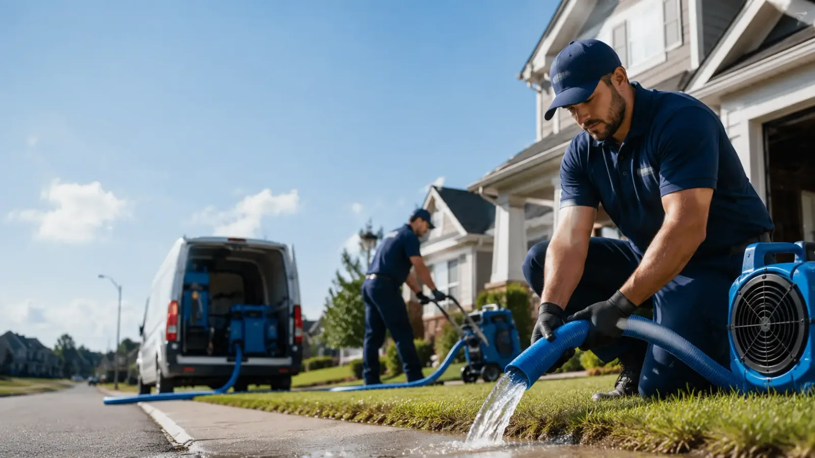 Flood Damage Restoration in Manor, GA